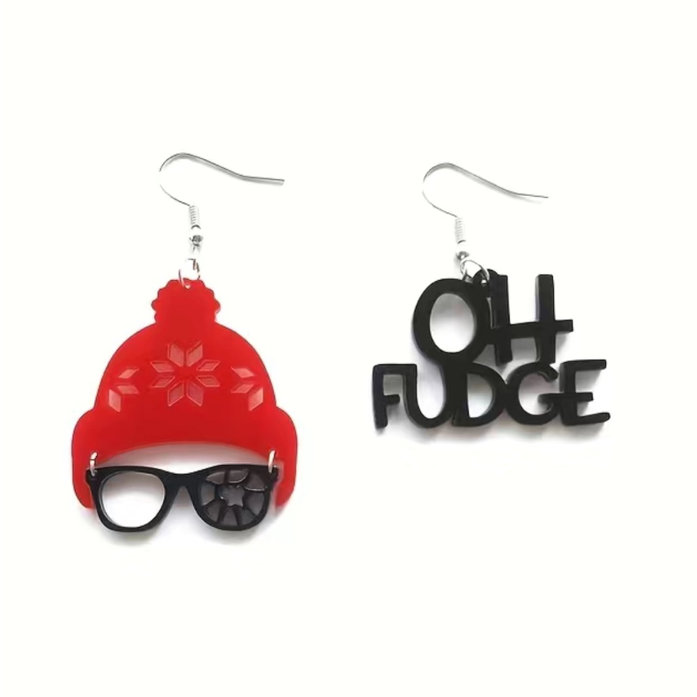 RALPHIE Christmas Earrings A Christmas Story